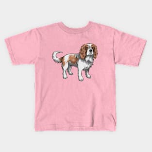 Cavalier King Charles Spaniel Dog | Blenheim Kids T-Shirt